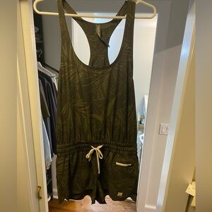 Vuori Olive pattern romper - Small